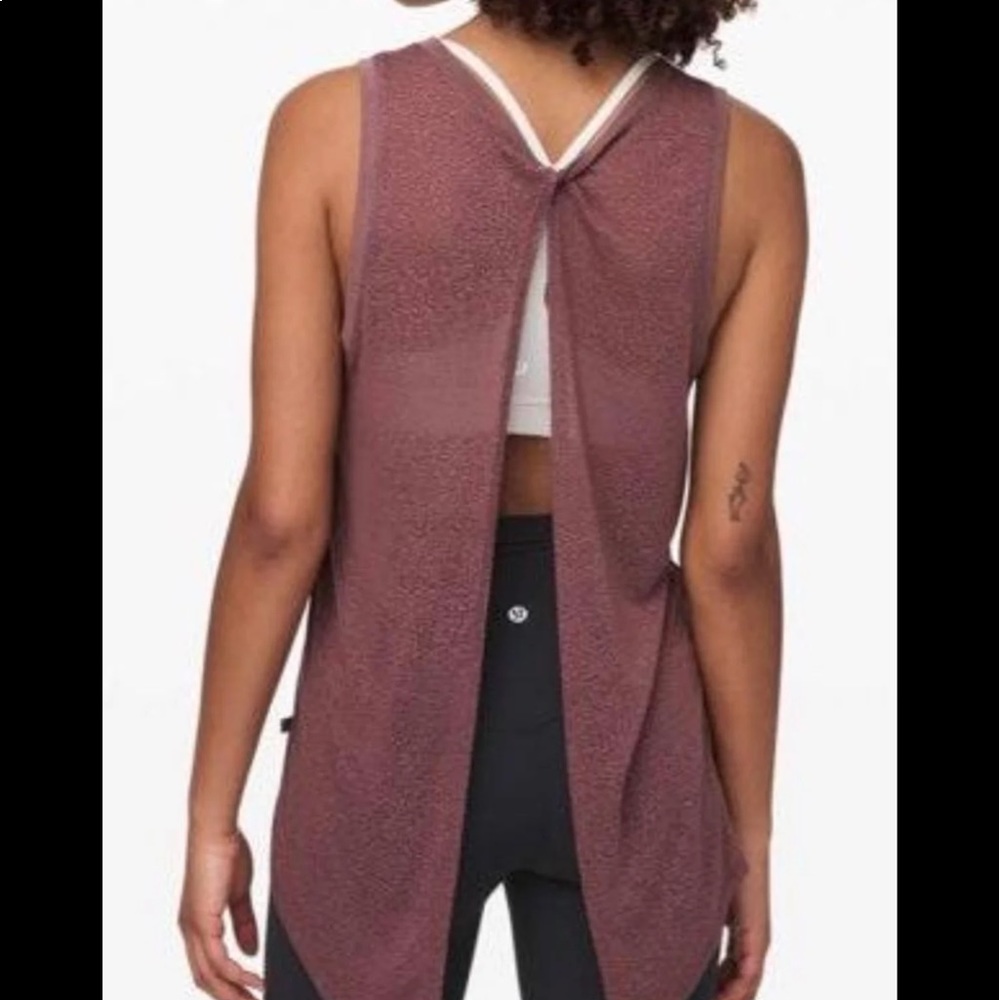 Lululemon tied up tank